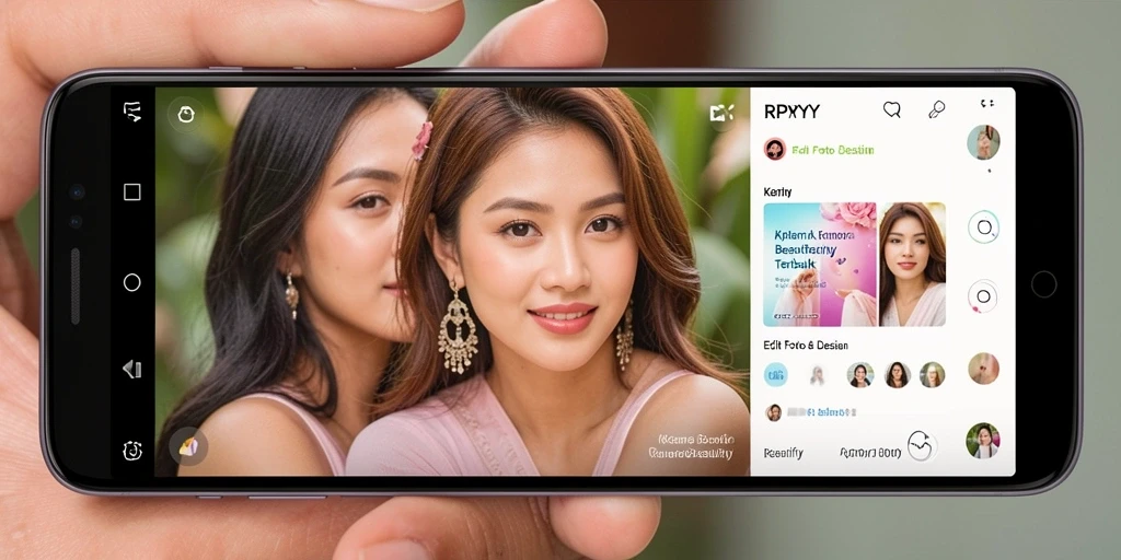 Screenshot antarmuka pengguna RPYYY yang menampilkan alat edit foto.
